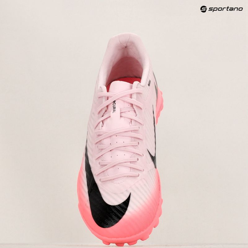 Football boots Nike Zoom Mercurial Vapor 15 Academy TF pink foam/black 9