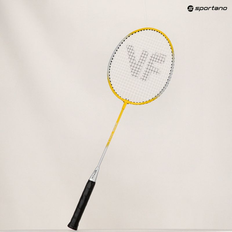 Badminton racket VICFUN TGX yellow 12