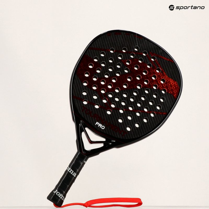 Joma Tournament Pro Paddle racket black/red 8