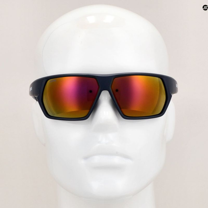 UVEX Sportstyle 238 deep space matt/mirror red sunglasses 6