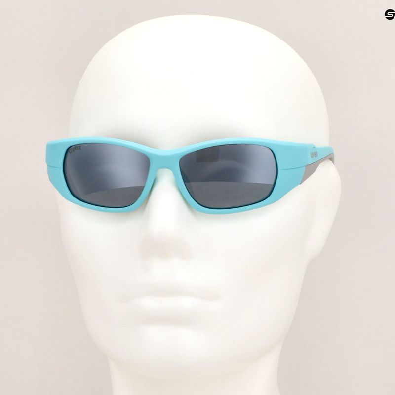 UVEX children's sunglasses Sportstyle 514 lightblue matt/mirror silver 6