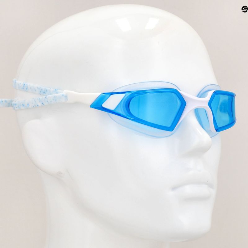 Speedo Aquapulse Pro pool/white/blue swimming goggles 6