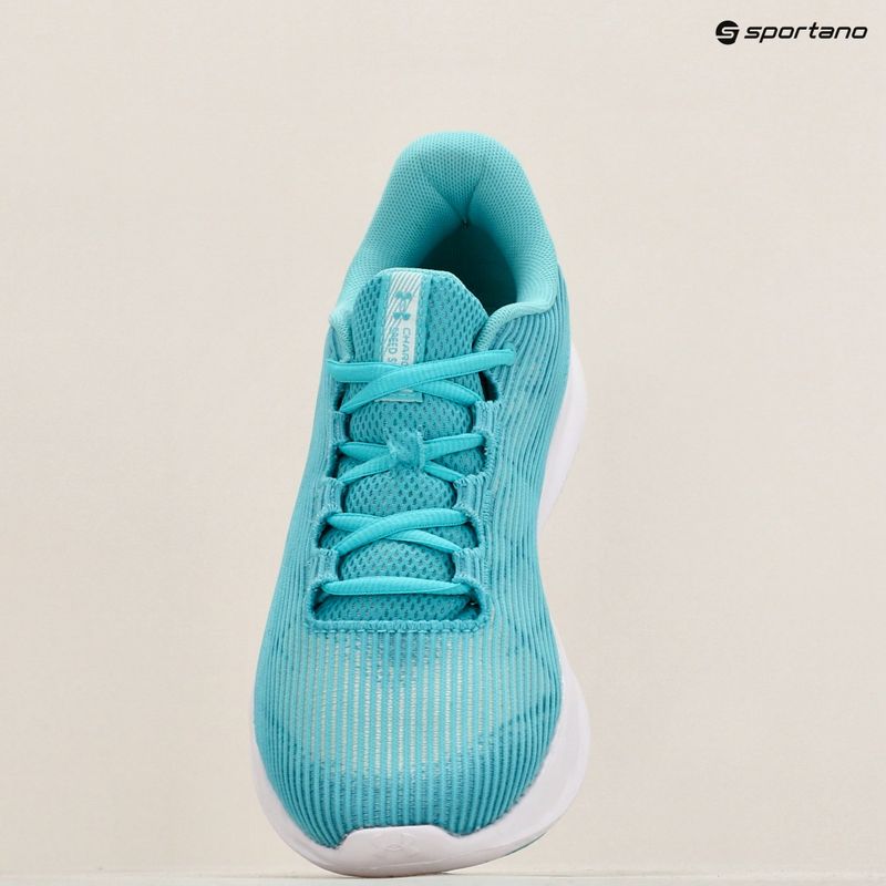 Under Armour Charged Speed Swift women's running shoes radial turquoise/circuit teal/white 9