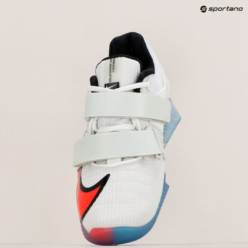 Nike Romaleos 4 Limited Edition weightlifting shoes pale ivory/bright crimson/hyper purple 9