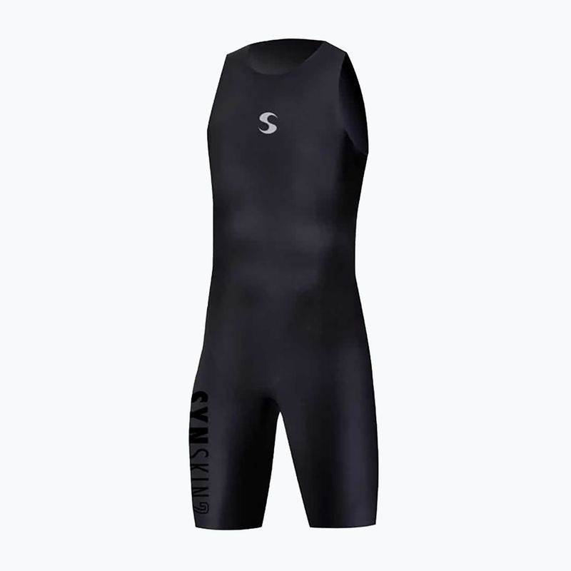 Men's triathlon suit Synergy Synskin 2 Sleeveless black