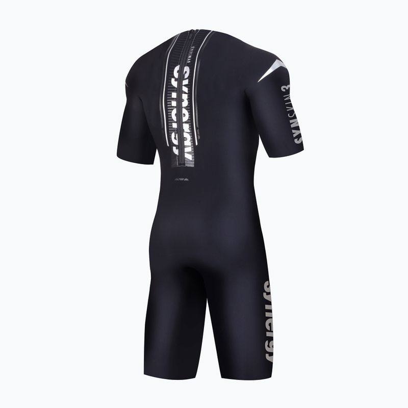 Men's triathlon suit Synergy Synskin 3 SS black 2