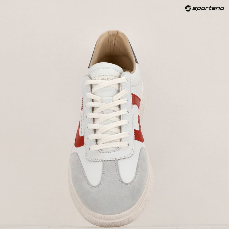 GANT men's shoes Cuzmo white/red 15