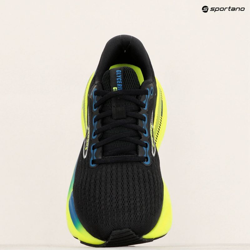 Brooks Glycerin GTS 21 men's running shoes black/blue/nightlife 18