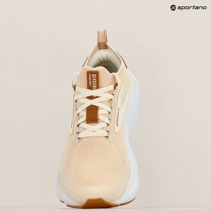 Glycerin StealthFit 21 women's running shoes marshmallow/cream/biscuit 18