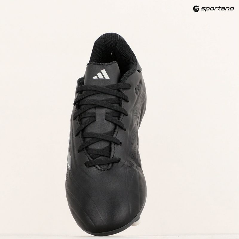 Children's football boots adidas Copa Pure II League FG core black/carbon/grey one 11