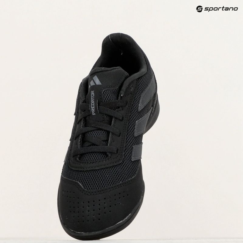 Children's football boots adidas Predator Club Sala IN core black/carbon 15
