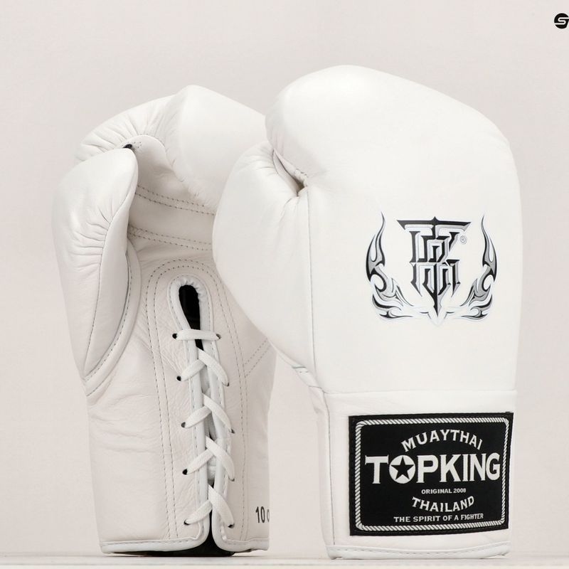 Top King Boxing Gloves Competition white 7