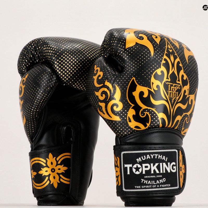 Top King Boxing Gloves Kanok black 7