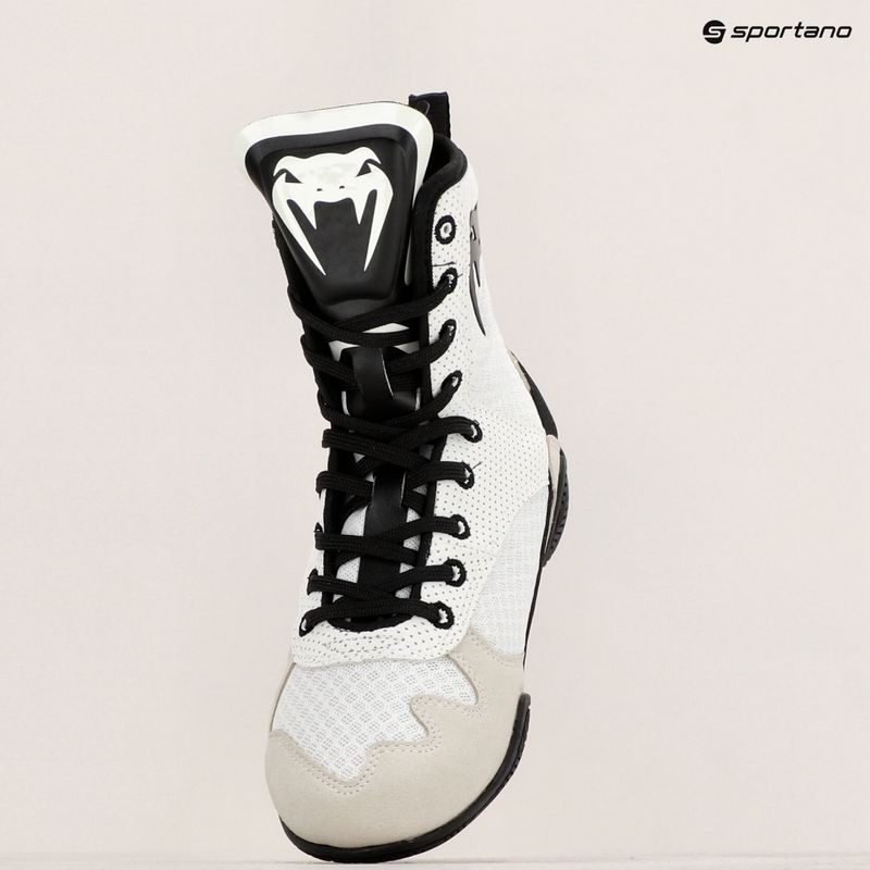 Venum Elite Boxing shoes white/black 19