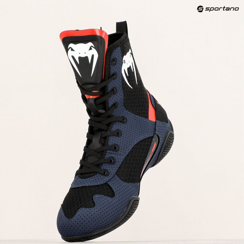 Venum Elite Boxing shoes navy/black 21