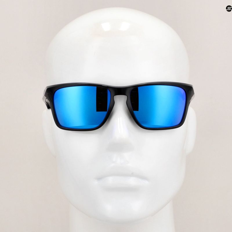 Oakley Sylas black ink/sapphire iridium sunglasses 13