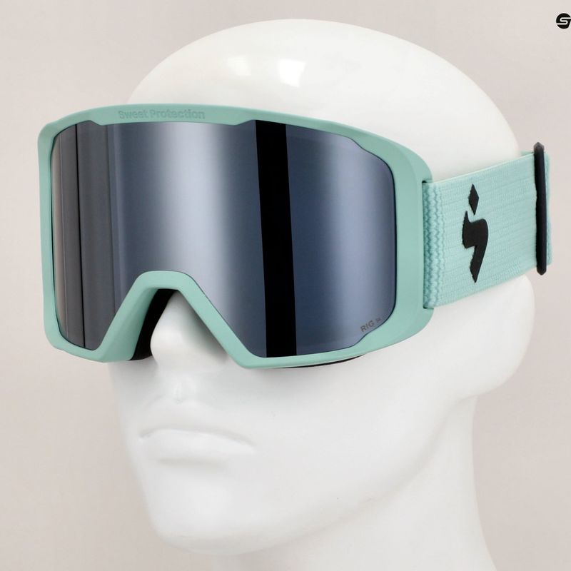 Sweet Protection Durden RIG Reflect obsidian/misty turquoise/misty trace ski goggles 8