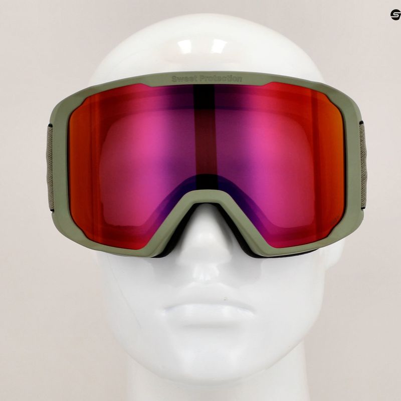 Sweet Protection Durden RIG Reflect bixbite/woodland/wood fade ski goggles 9