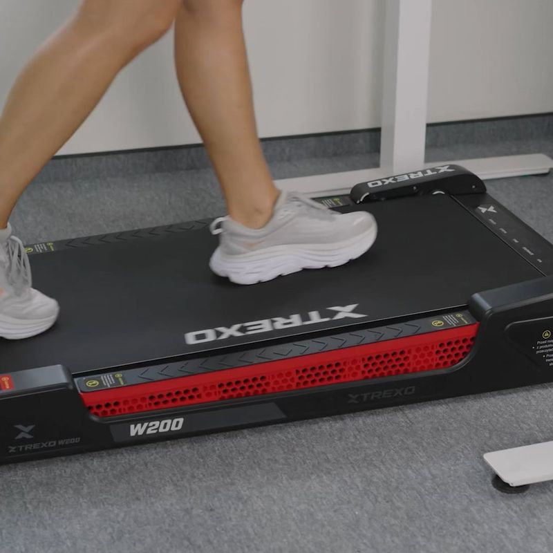TREXO Walking Pad W200 electric treadmill black 16