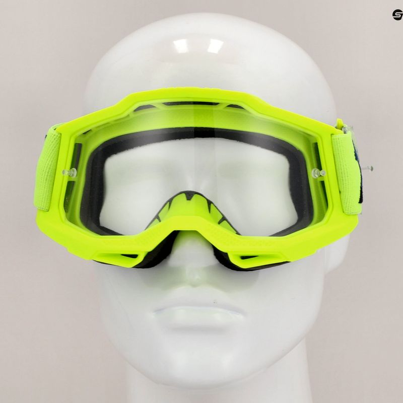 Children's cycling goggles 100% Accuri 2 Junior fluo/yellow/clear 7