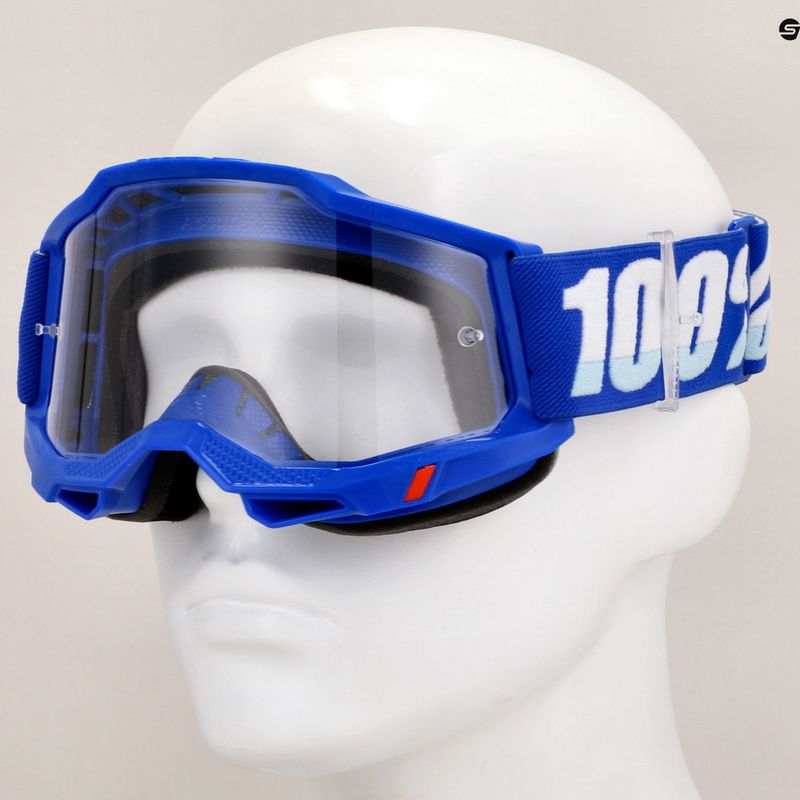 Cycling goggles 100% Accuri 2 50013-00002 blue/clear 7