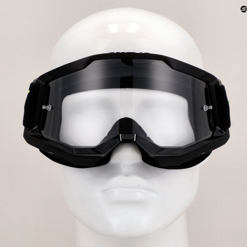 100% Strata 2 solar eclipse/clear cycling goggles 7