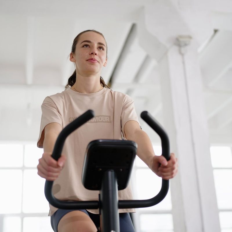 TREXO Hex stationary bike black EB-H02 17