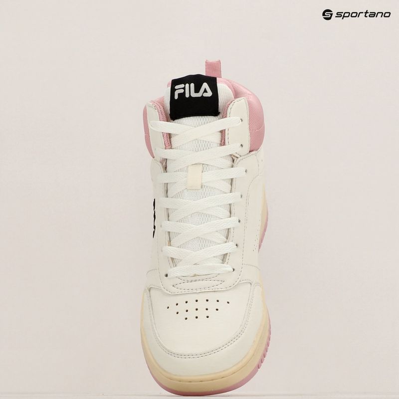 FILA Rega Mid women's shoes marshmallow/pink nectar 10