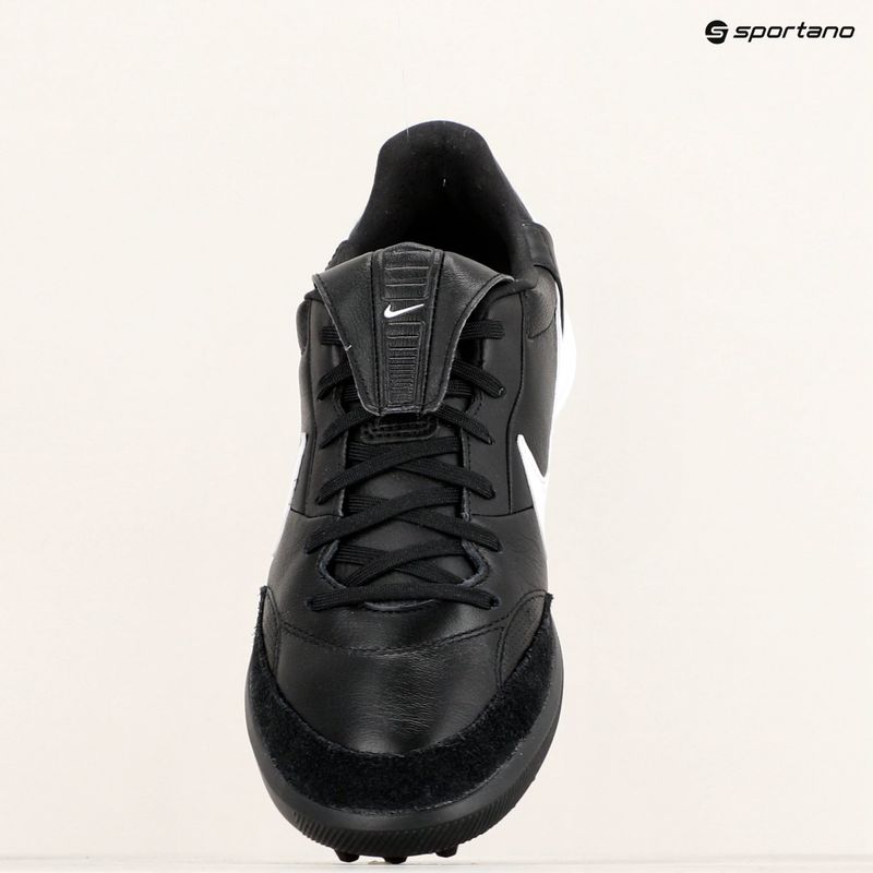 Men's Nike Premier III TF football boots black/white 9