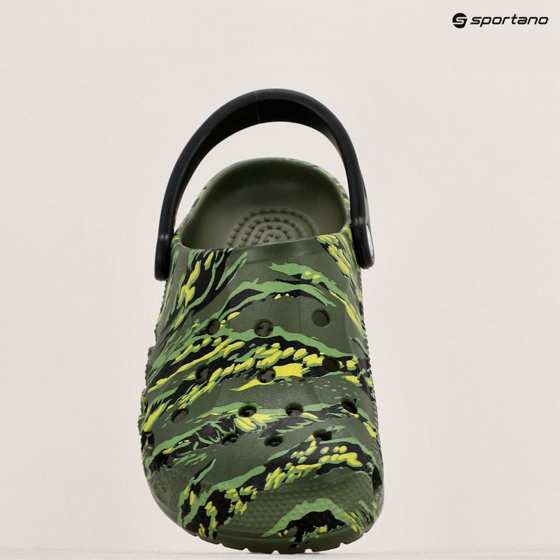 Crocs Baya Seasonal Printed Clog tiger camo slides 16
