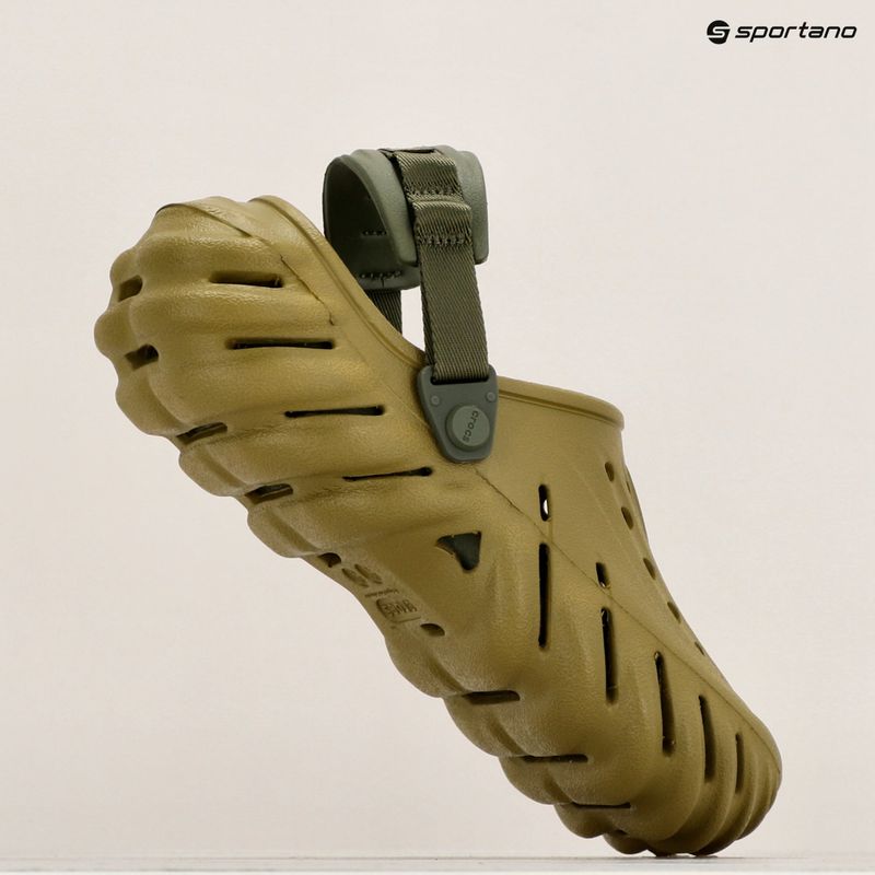 Crocs Echo Clog aloe slides 17