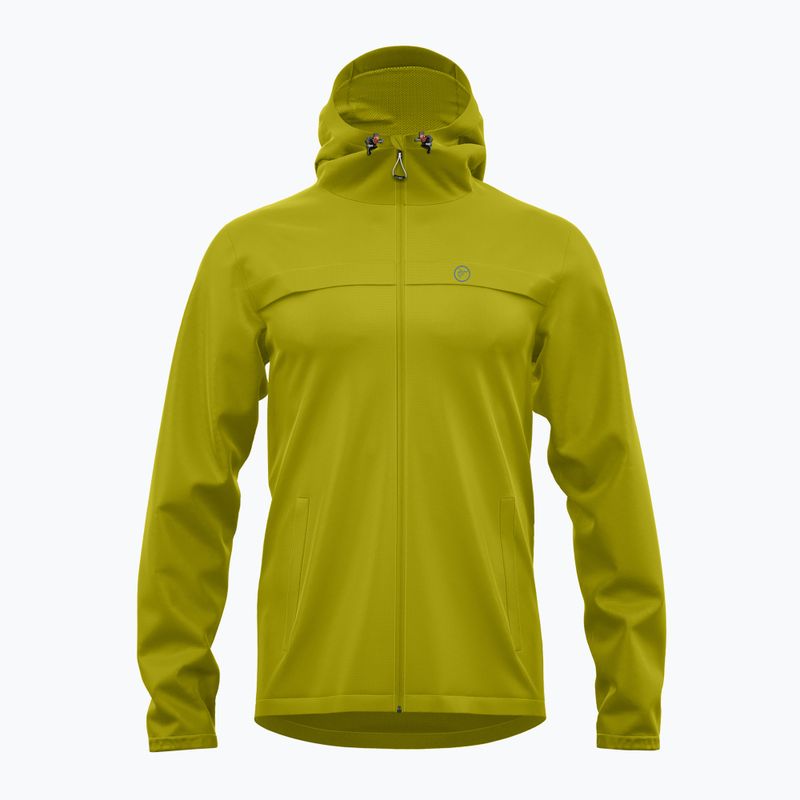 RedElk Agua sulphur yellow rain jacket