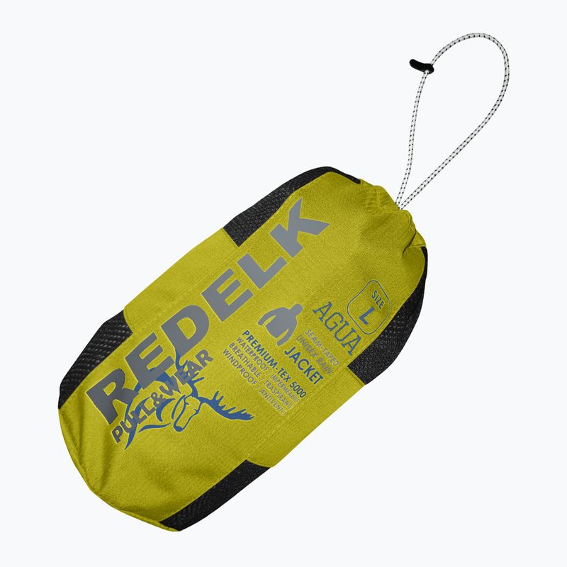 RedElk Agua sulphur yellow rain jacket 3