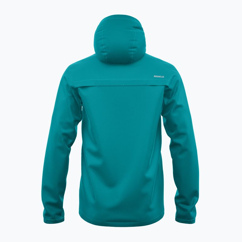 RedElk Agua blue lake rain jacket 2
