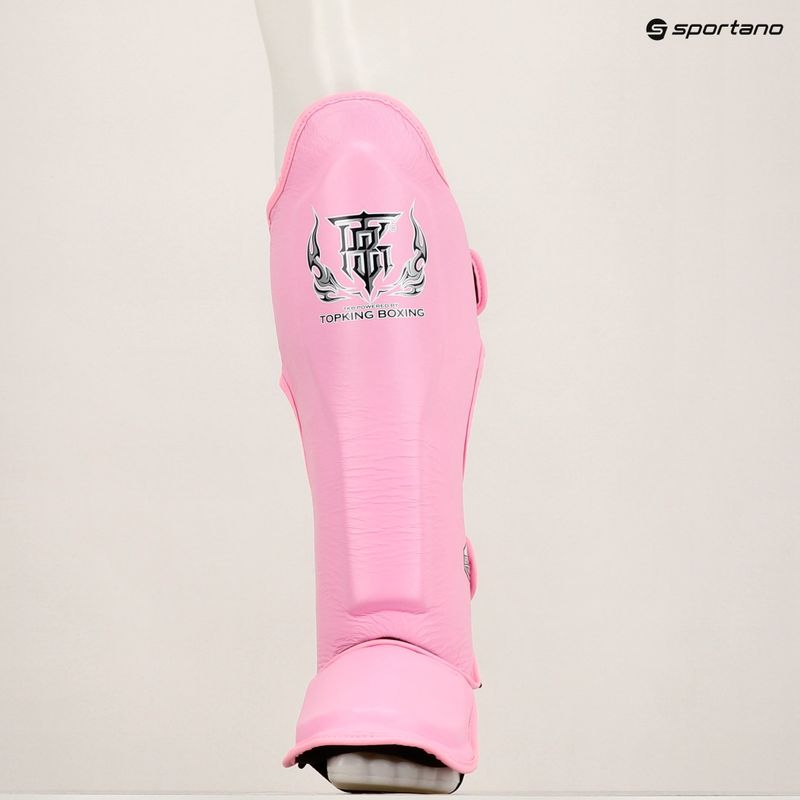 Top King Pro-Gl Top pink tibia and foot protectors 7