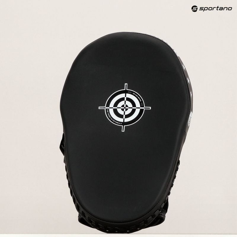 Top King Focus Mitts Extreme black training shields 6