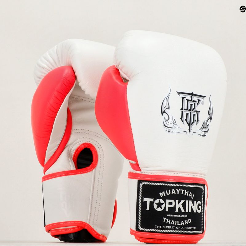 Top King Boxing Reborn white/pink boxing gloves 6