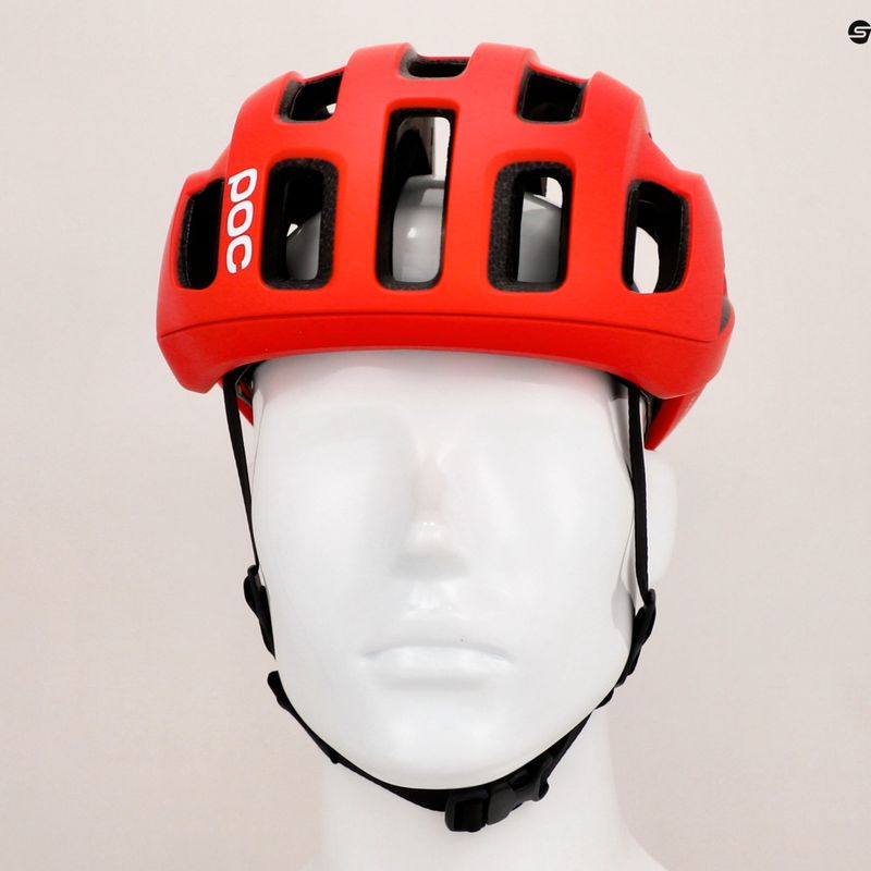 bicycle helmet POC Ventral Air MIPS prismane red matt 7