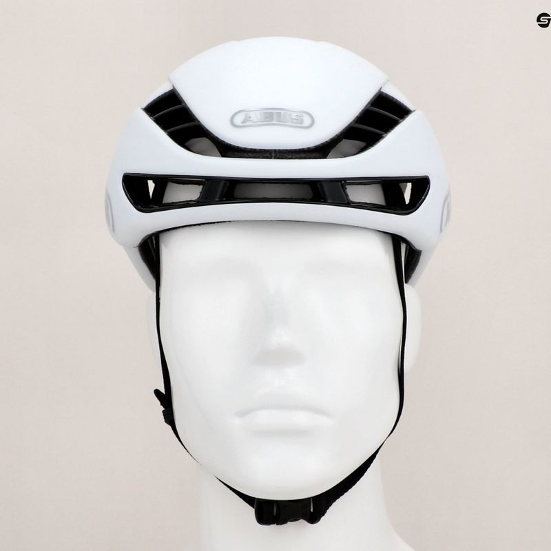 ABUS bike helmet Gamechanger 2.0 fleece white 8