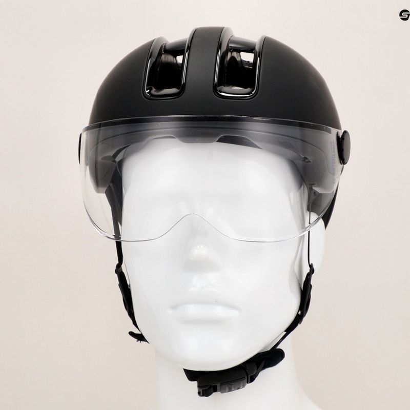 ABUS bike helmet Hud-y Ace velvet black 11