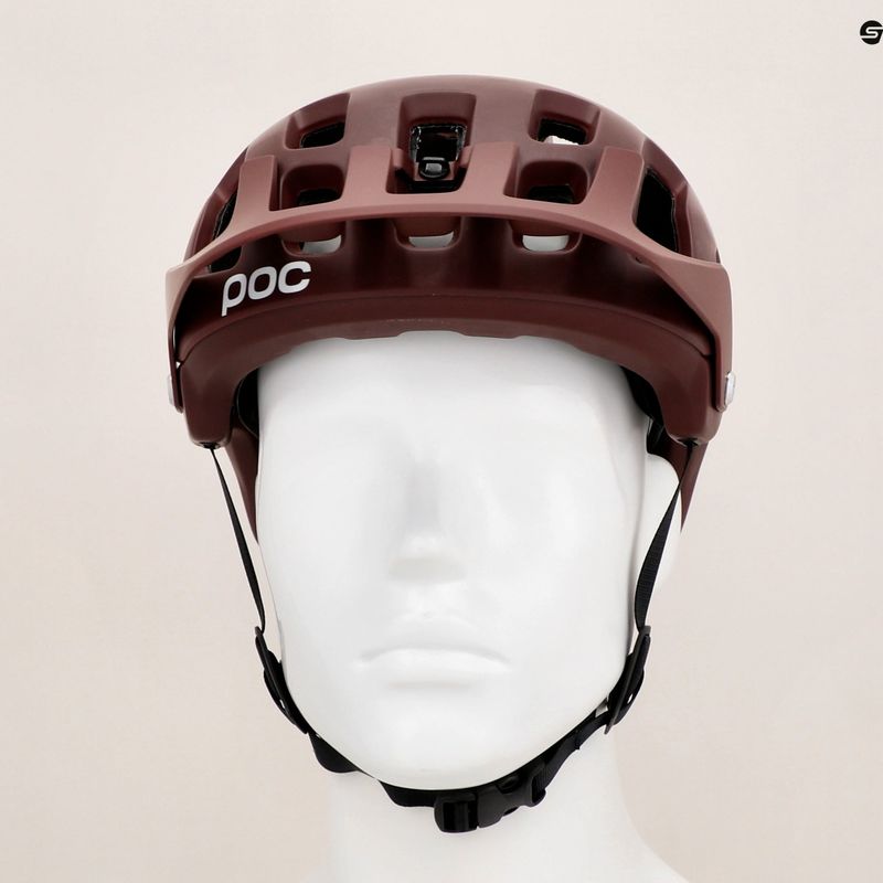 POC Tectal garnet red matt bicycle helmet 7
