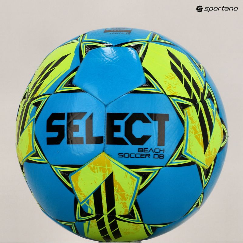 SELECT Beach Soccer FIFA DB v23 blue / yellow size 5 beach soccer ball 5