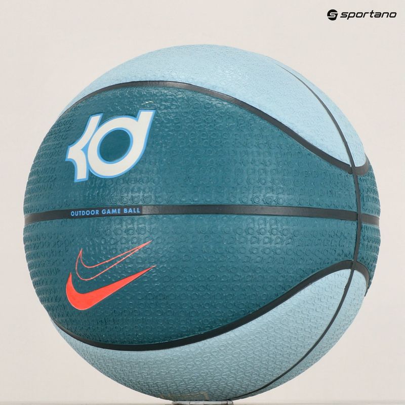Nike Playground 8P 2.0 K Durant Deflated blue basketball size 7 5