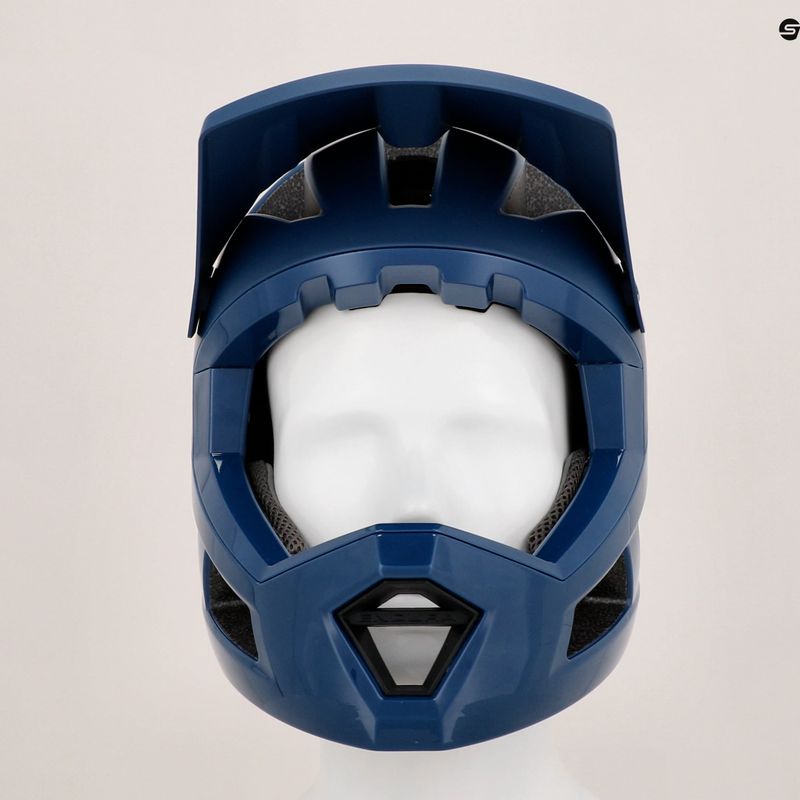 Endura Singletrack Full Face MIPS bicycle helmet blueberry 11