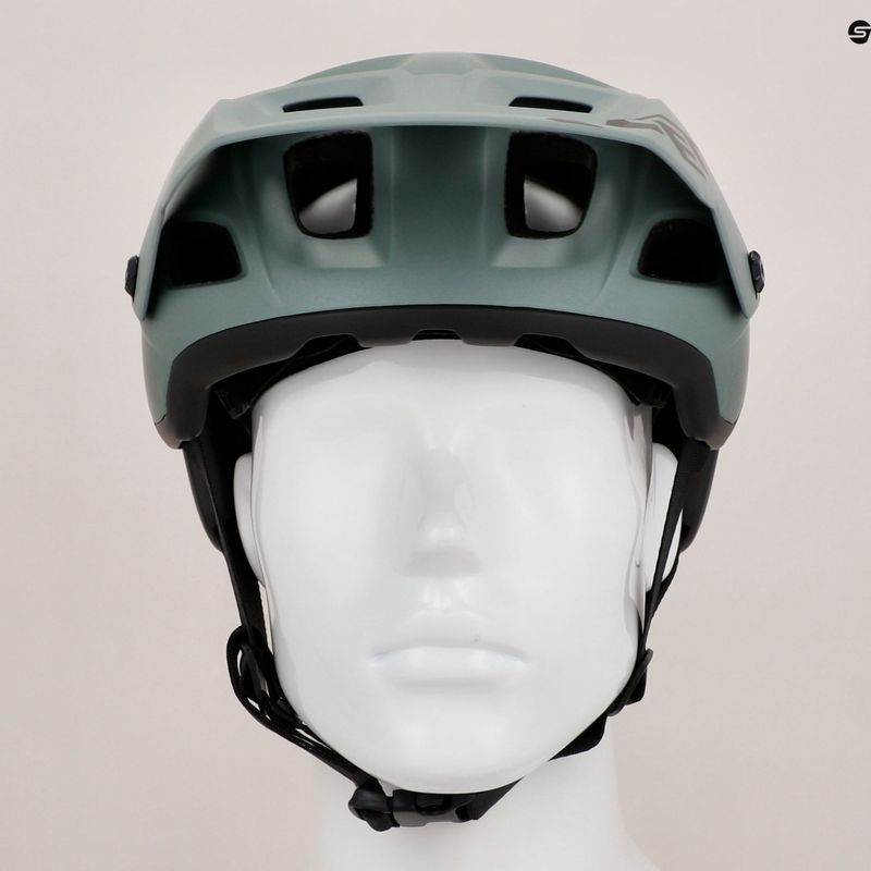 MET bicycle helmet Terranova sage green/black matt 9