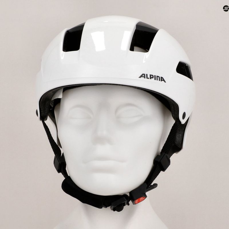 Bike helmet Alpina Soho white gloss 7