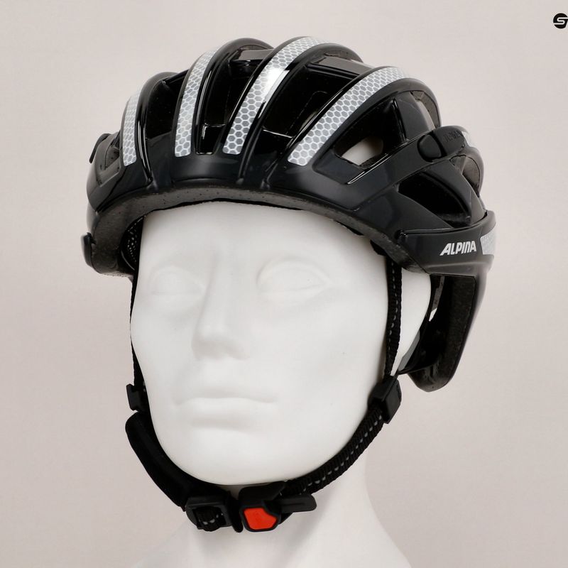 Bike helmet Alpina Ravel Reflective black gloss 9