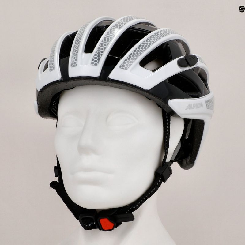 Bike helmet Alpina Ravel Reflective white gloss 9