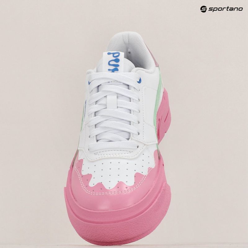 PUMA Cali Court Transformation children's shoes puma white/fresh mint 9