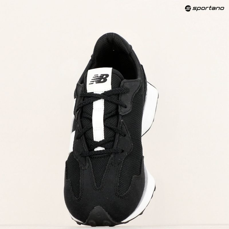 New Balance 327's V1 black/white children's shoes 9